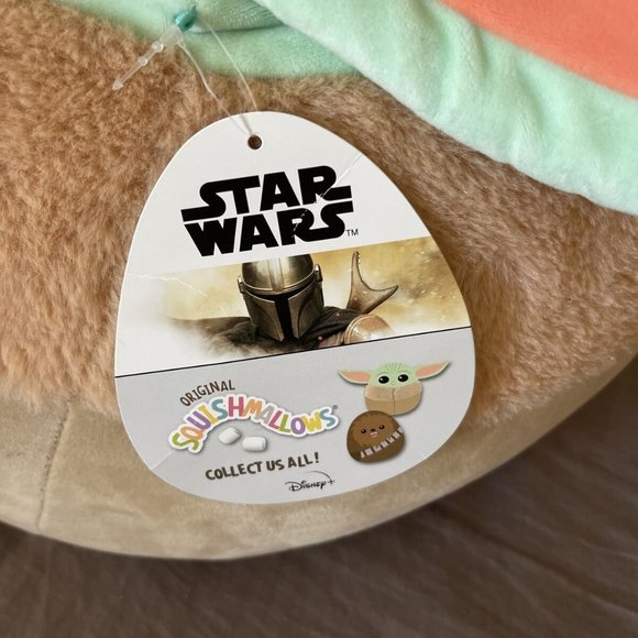 Star Wars Toys Squishmallow Mandalorian The Child Baby Yoda Jumbo 2